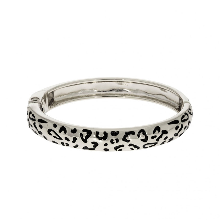 pulseira-onca-pintada-niquel-71mm Pulseira Onça Pintada Níquel 71MM - Banho de Verniz Italiano