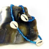 Colar Choker Azul com Búzios