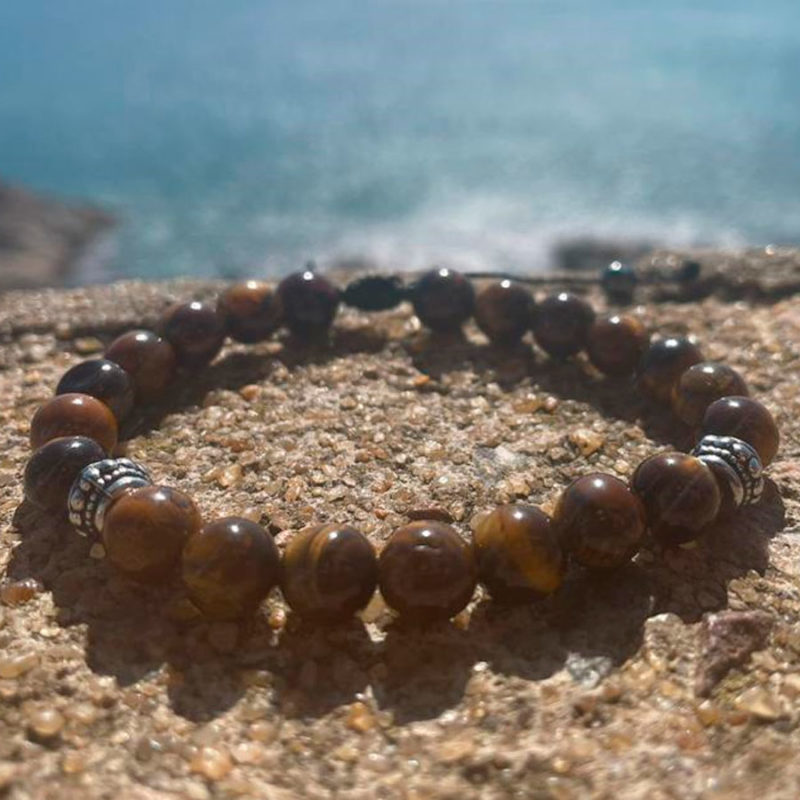 Pulseira de Olho de Tigre