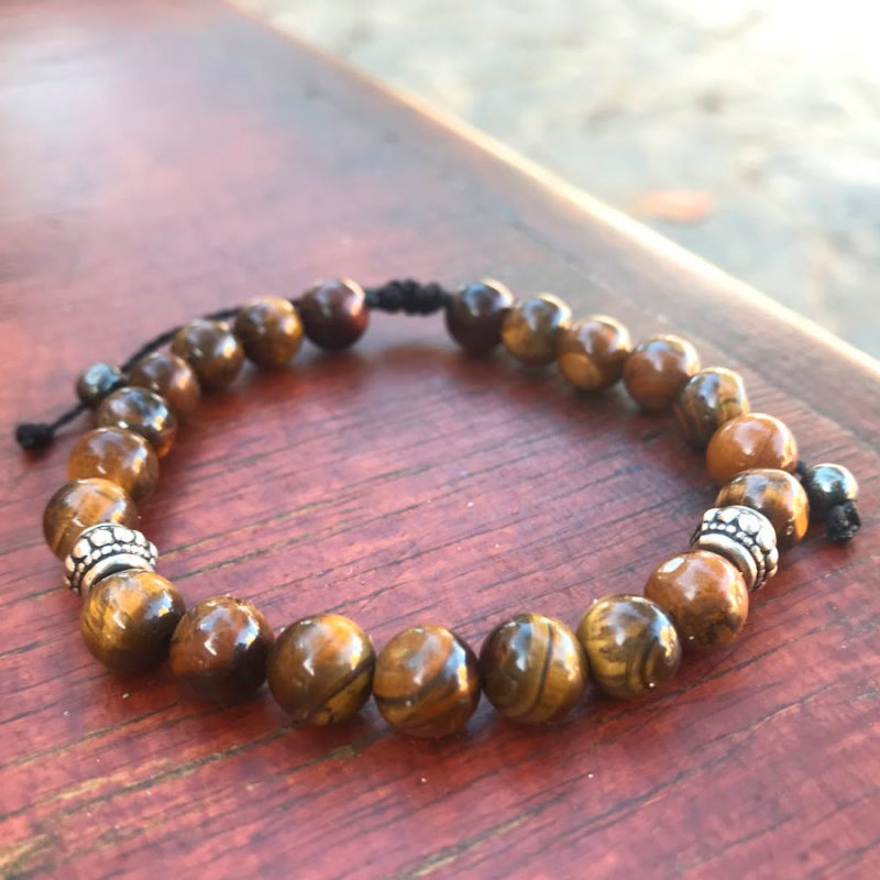 Pulseira de Olho de Tigre