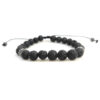 Pulseira de Lava Vulcânica