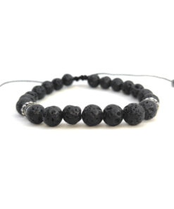 Pulseira de Lava Vulcânica