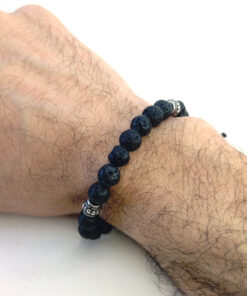 Pulseira de Lava Vulcânica