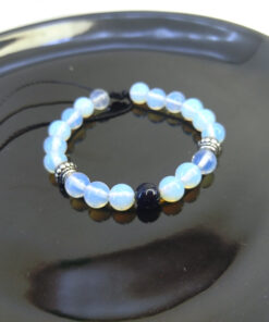 Pulseira Pedra da Lua com Pedra da Estrela