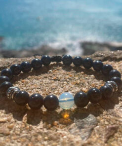 Pulseira Pedra da Estrela com Pedra da Lua