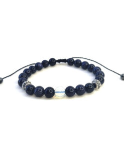 Pulseira Pedra da Estrela com Pedra da Lua