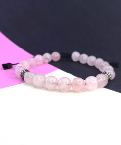 Pulseira Pedra Quartzo Rosa