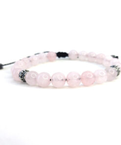 Pulseira Pedra Quartzo Rosa