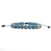 Pulseira de Pedra Malaquita Azul