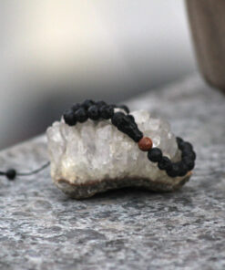 Pulseira de Dragão com Lava Vulcânica