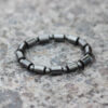 Pulseira de Hematita Intercalada 6mm