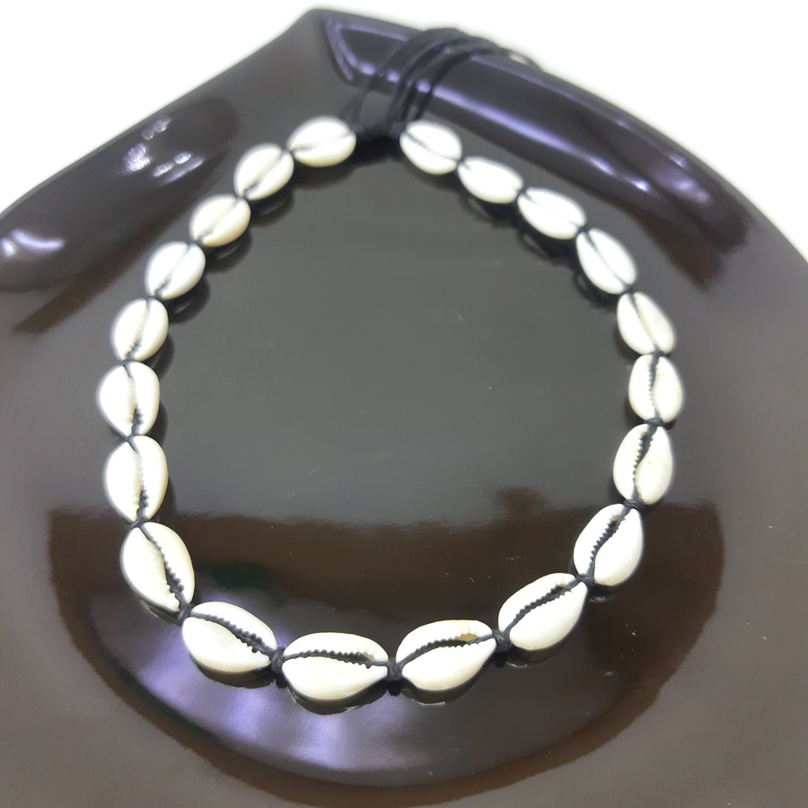 C140 - Colar Choker de Búzios (5) Colar Choker de Búzios