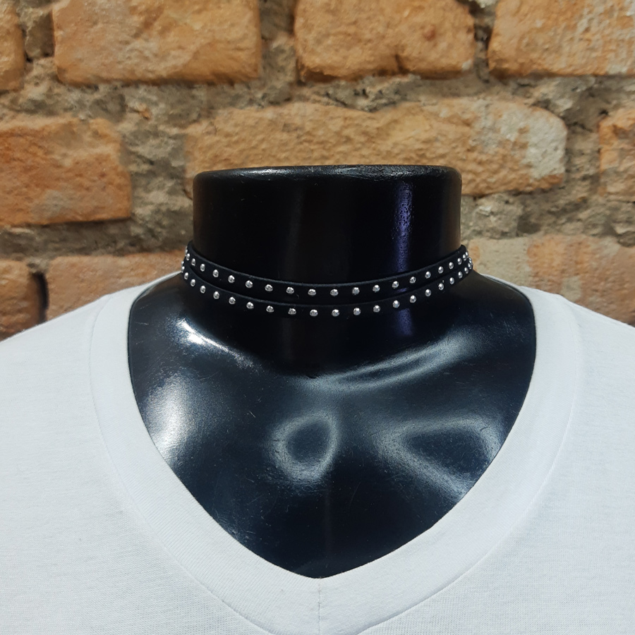 C156 Colar Choker Duplo (1) C156 Colar Choker Duplo