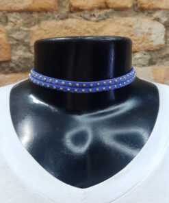 C156 Colar Choker Duplo