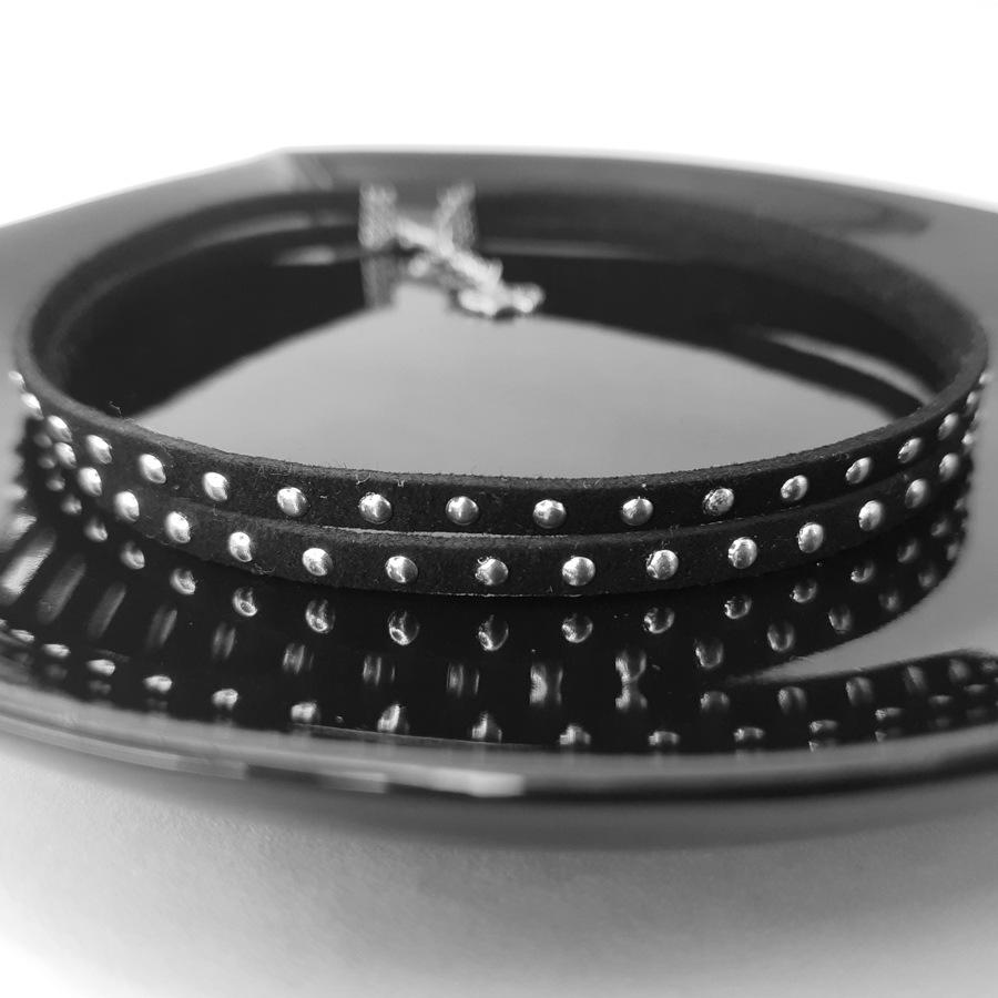 C156 Colar Choker Duplo (4) C156 Colar Choker Duplo
