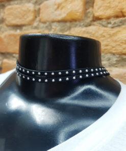 C156 Colar Choker Duplo