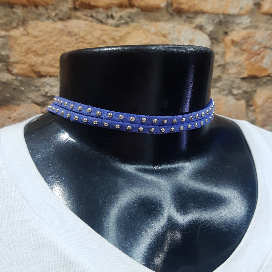 C156 Colar Choker Duplo (7) C156 Colar Choker Duplo