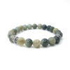 Pulseira Pedra Ágata Verde Musgo