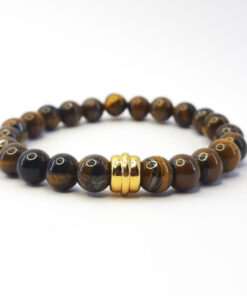 P323 Pulseira Olho de Tigre