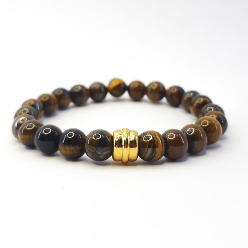 P323 Pulseira Olho de Tigre