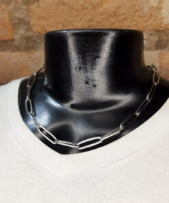C150 - Choker Corrente Prata