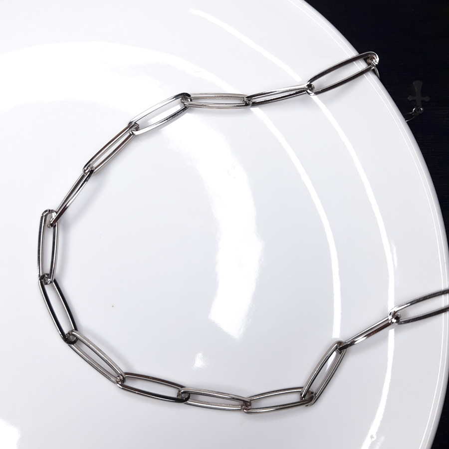 C150 - Choker Corrente Prata (7) C150 - Choker Corrente Prata