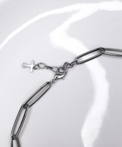 C150 - Choker Corrente Prata