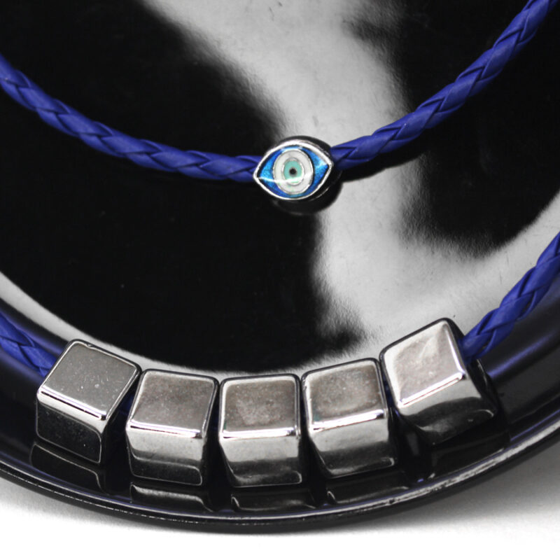 C161 - Colar Azul Olho Grego