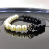 P325 Pulseira Pérola Yin Yang