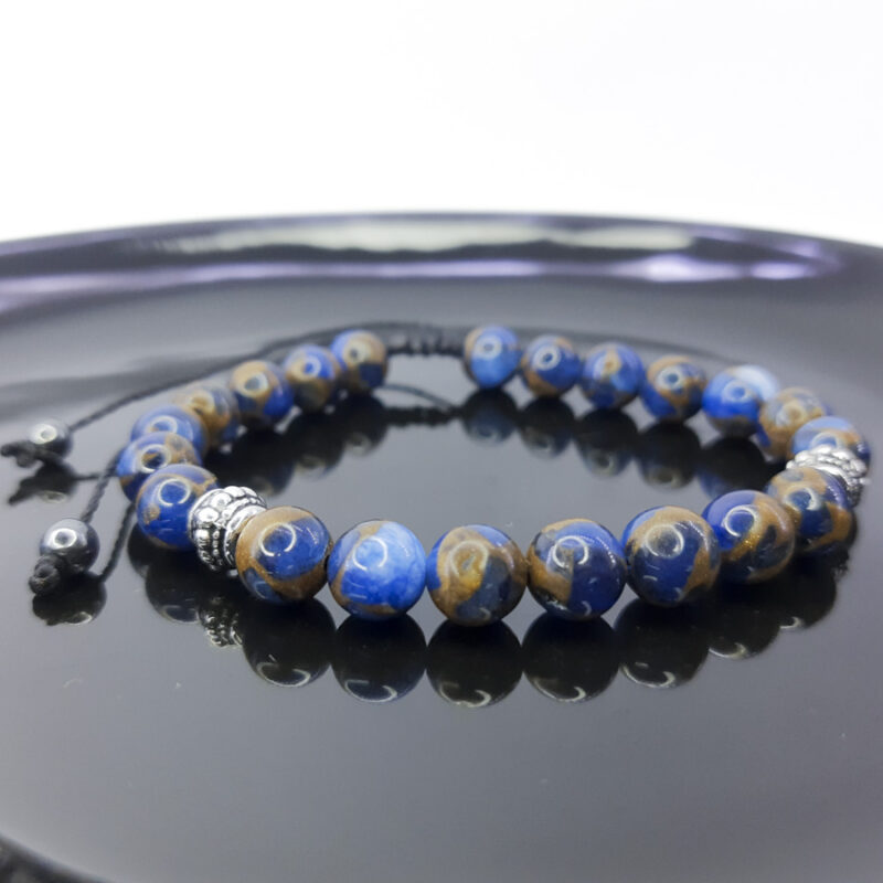 P330 Pulseira Ágata Blue Lake