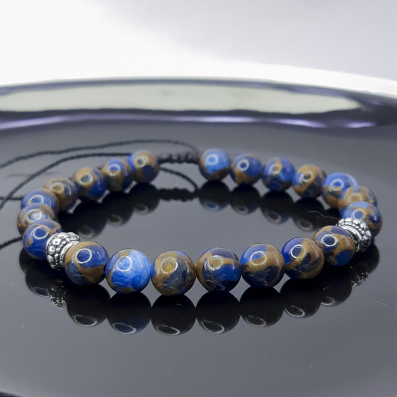 P330 Pulseira Ágata Blue Lake