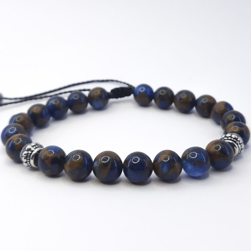 P330 Pulseira Ágata Blue Lake