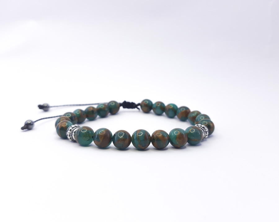 P331 Pulseira Ágata Green Lake