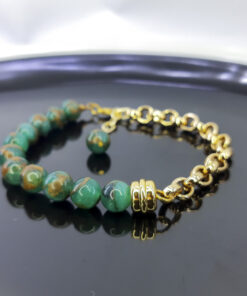 P333 Pulseira Metá Metá Ágata Green Lake
