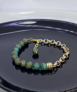 P333 Pulseira Metá Metá Ágata Green Lake