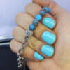 P345 Pulseira Metá Metá Malaquita Azul