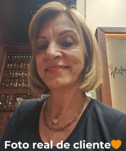 Colar Jade Choker Corrente Prateada
