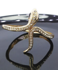 BR15 - Bracelete de Cobra Dourado