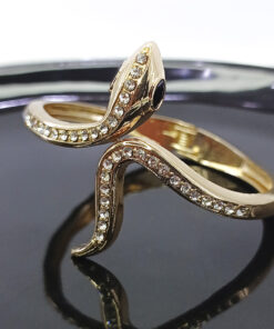BR15 - Bracelete de Cobra Dourado