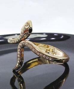 BR15 - Bracelete de Cobra Dourado