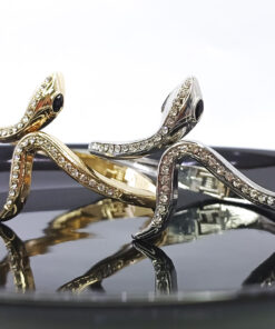 BR15 - Bracelete de Cobra Dourado