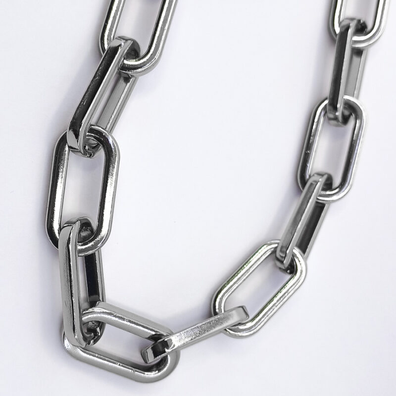 C164 - Corrente Boston Prata