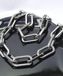 P350 - Pulseira Corrente Boston Prata