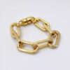 P351 - Pulseira Corrente Boston Dourada