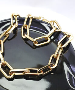 P351 - Pulseira Corrente Boston Dourada