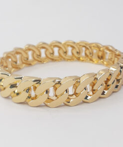 BR19 - Bracelete Corrente Médio Dourado