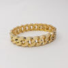 BR19 - Bracelete Corrente Médio Dourado