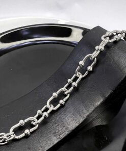P354 Pulseira Corrente Rio Prata