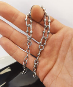 P354 Pulseira Corrente Rio Prata