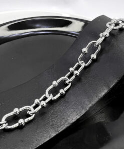 P354 Pulseira Corrente Rio Prata